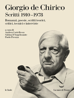 cover image of Giorgio de Chirico Scritti 1910-1978